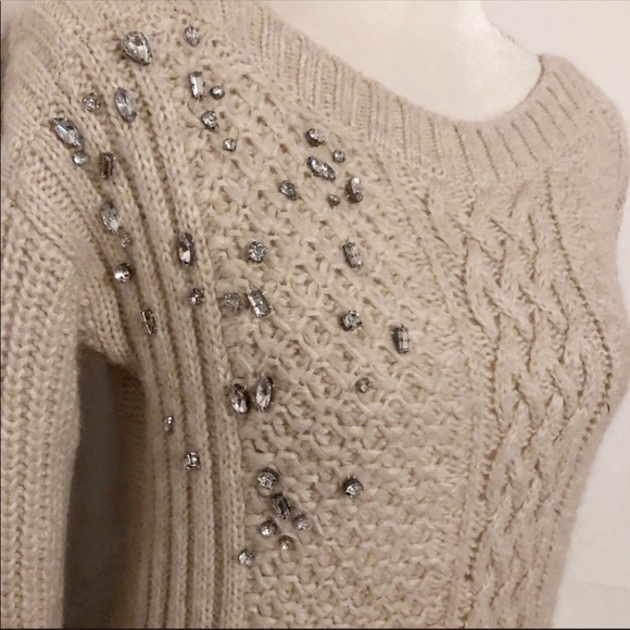 ⭐️ VS Jewels Cable Knit Wool Sweat… - Picture 2 of 7